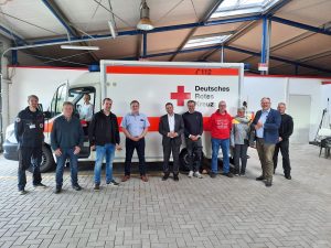 CDU vor Ort: Ein Besuch bei der DRK-Rettungs­wache in Hagen im Bremischen