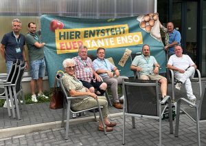 CDU vor Ort: beim Wasserwerk im Bramstedter Häsebusch